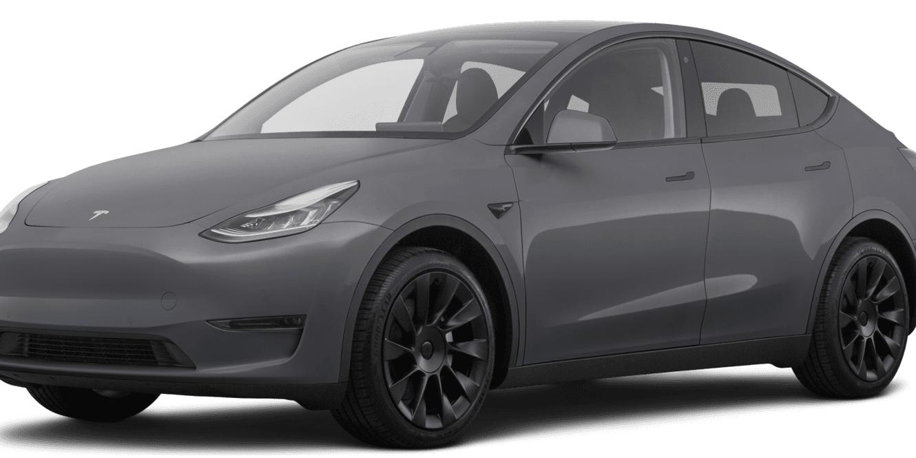 TESLA MODEL Y 2021 5YJYGDEE2MF062162 image